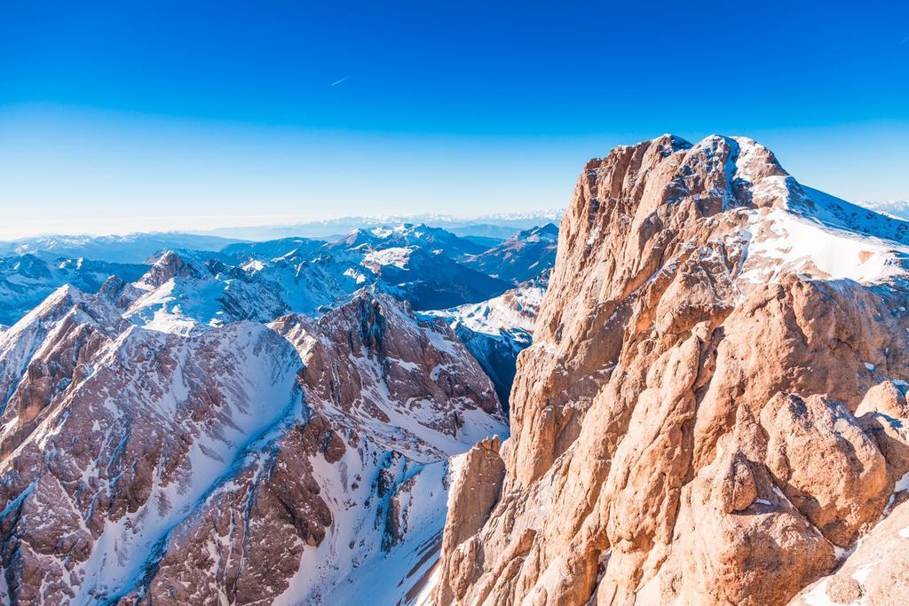 Hotel Club Regina E Fassa Mazzin Bagian luar foto